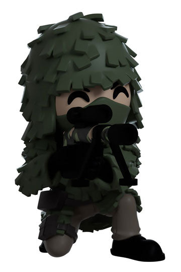 Scharfschütze im Ghillie-Anzug