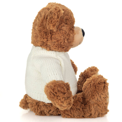Peluche Teddy Percy avec pull