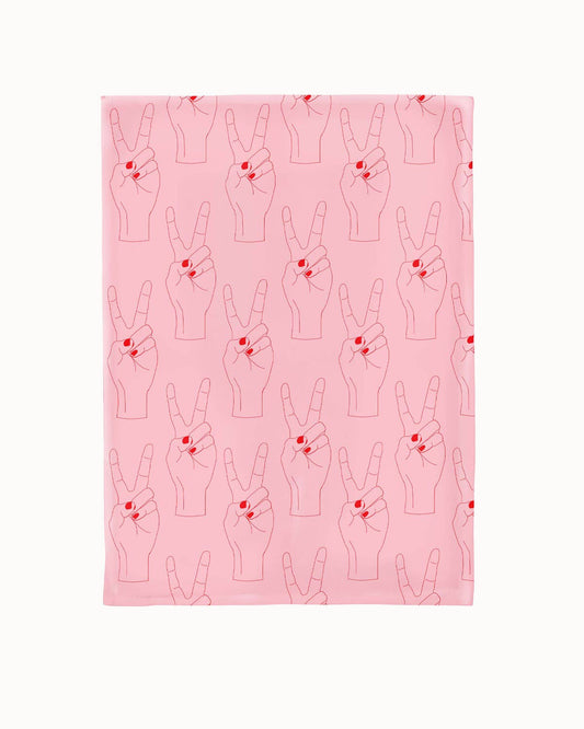 Torchon de cuisine biologique - Paix