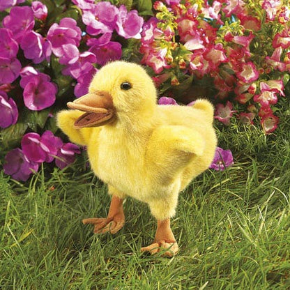 Marionnette à main Canard Jaune