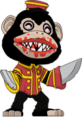 Figurine Murder Monkey