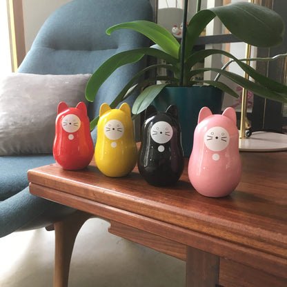 Daruma Rose Cat "Love"