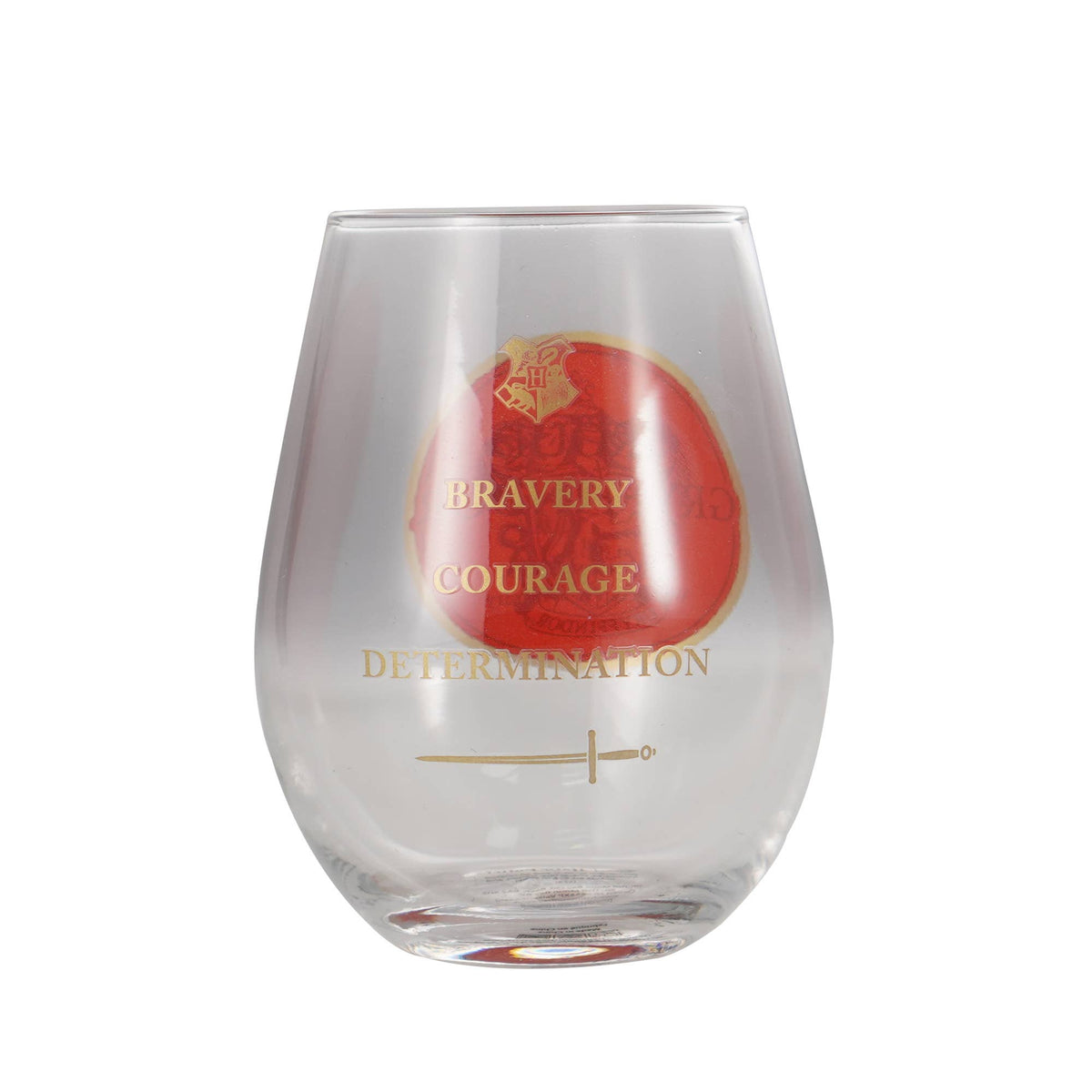 Bicchiere di vetro in scatola (325 ml) Harry Potter (Proud Gryffindor)
