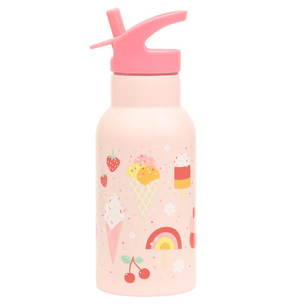 Gourde enfant en inox - Glaces – vue 4 – A Little Lovely Company
