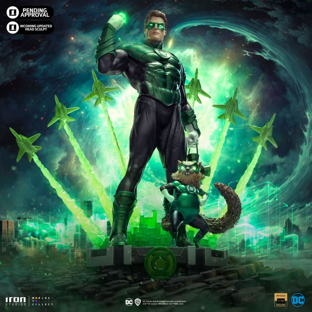Green Lantern Unleashed Statue - DC Comics - Art Scale 1/10 - Justice League