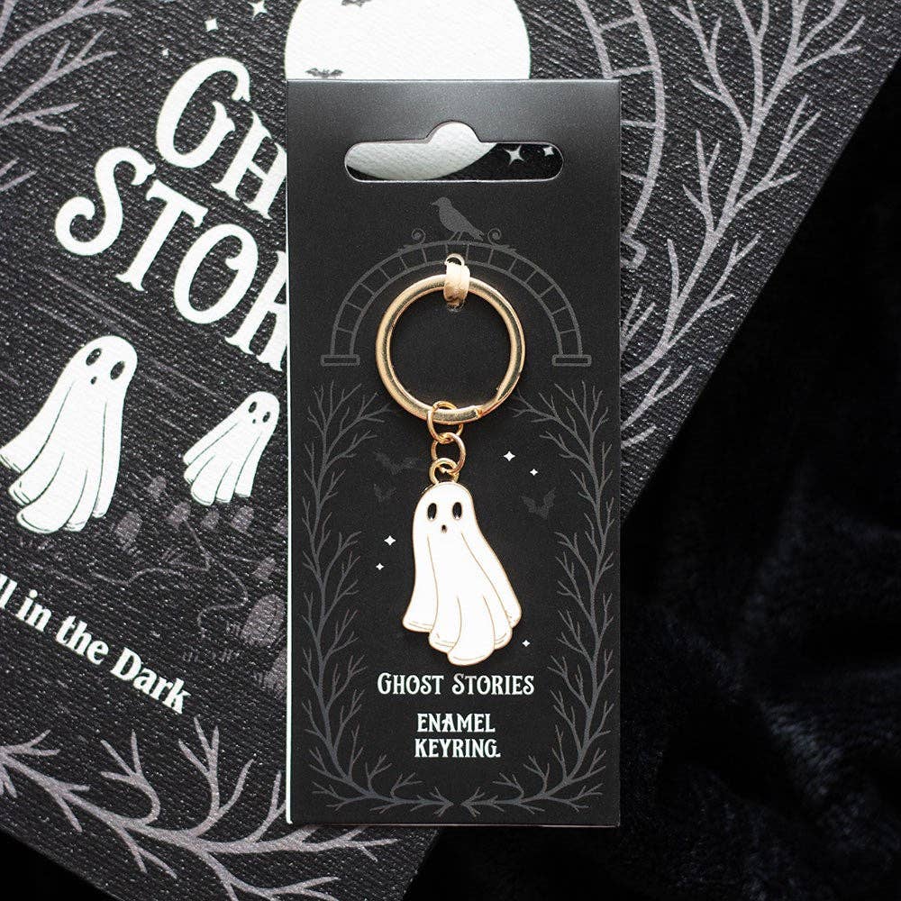 Porte-clés gothique d'Halloween « Histoires de fantômes »
