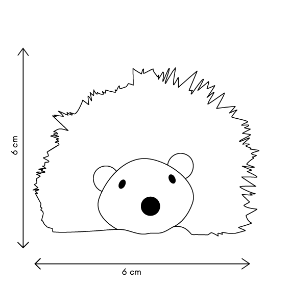 Plush toy: Hedgehog Friends of the Garden