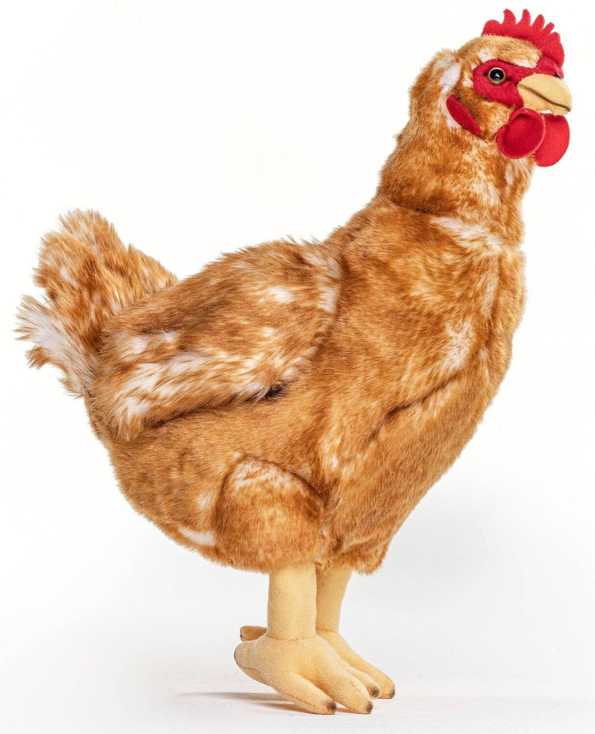 Brown hen plush