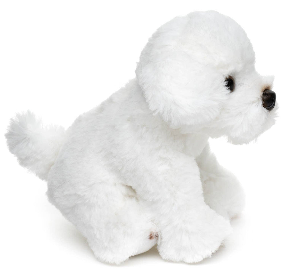 Peluche Bichon Maltais Assis