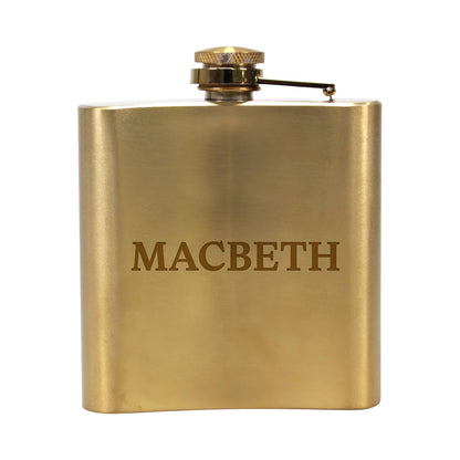 Flasque 7oz Shakespeare - Macbeth