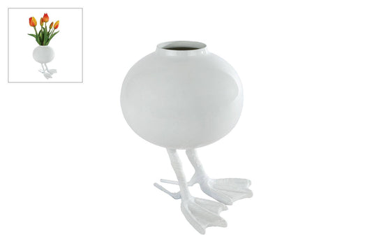 "Duck" Vase on S Feet