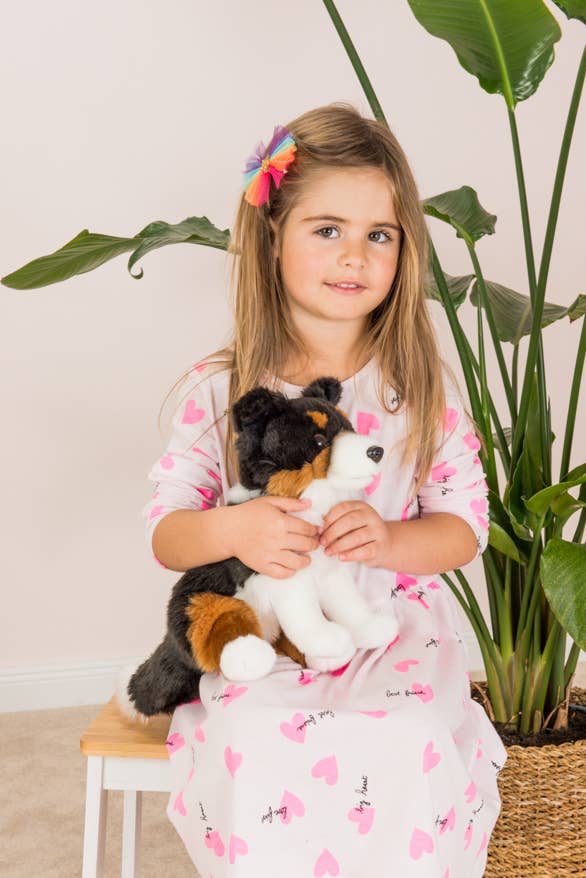 Border Collar Plush Toy