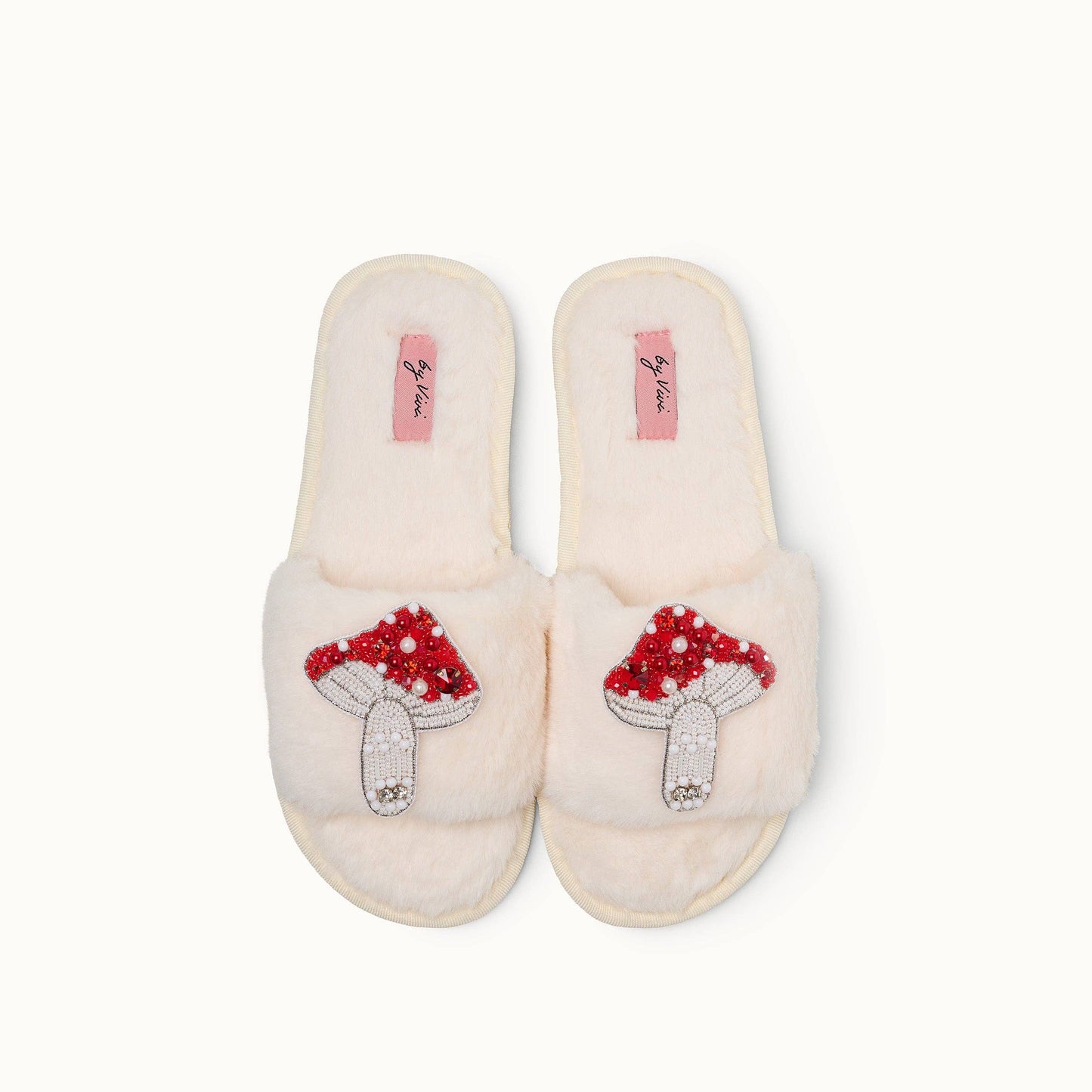 Paire de broches pour Chaussons - Champignons