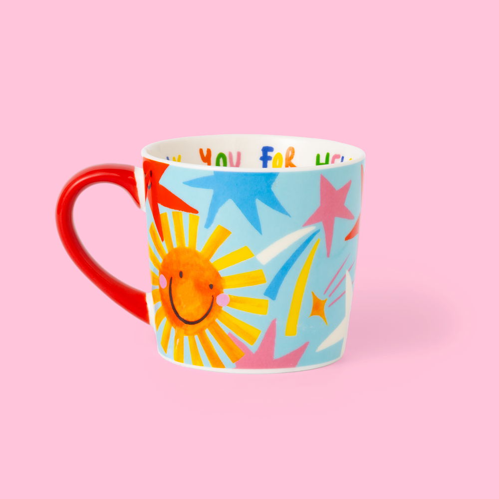 Mug « Merci de m’avoir aidé à briller » – 300 ml