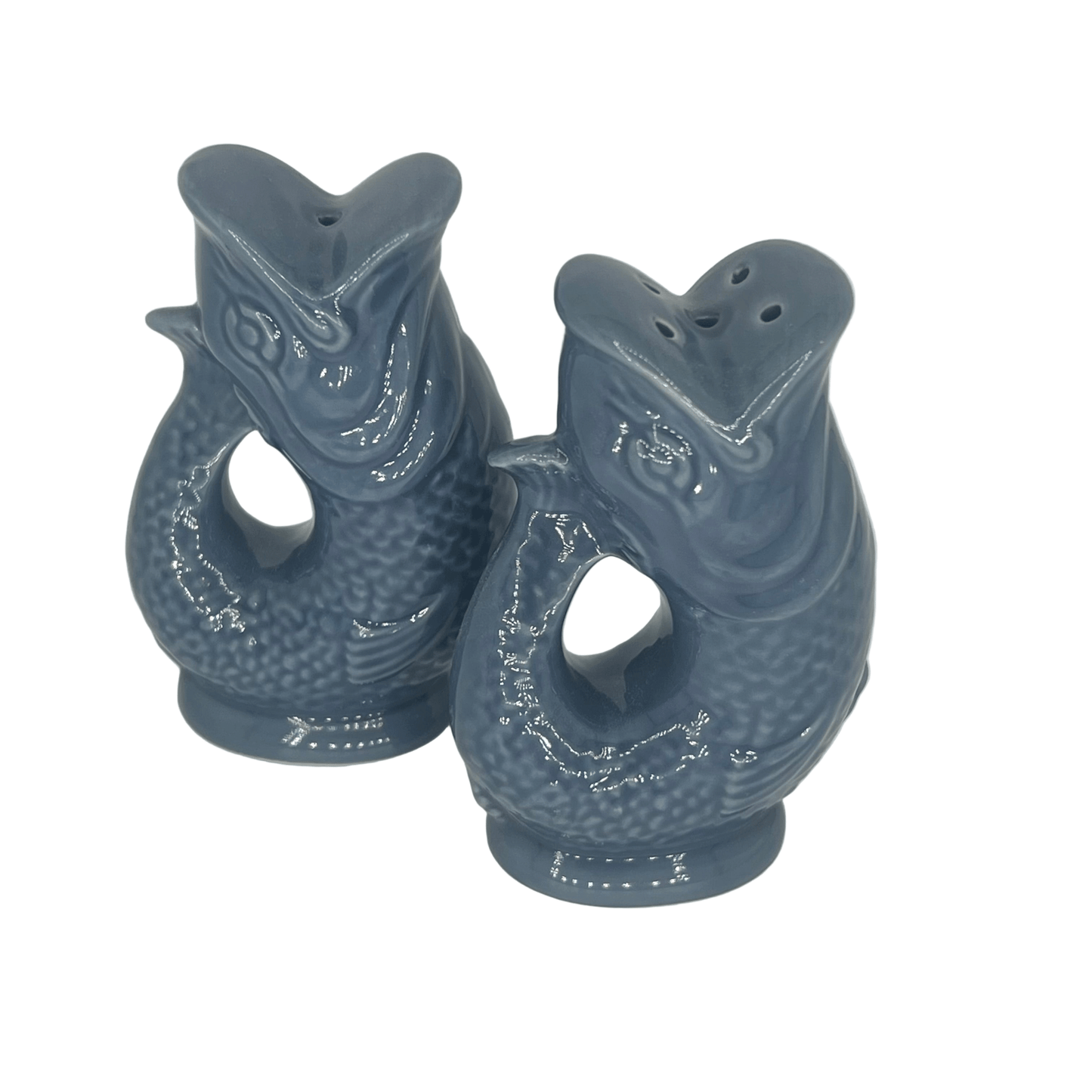 Salière et poivrière Poissons « Gluggle Pots » - Denim