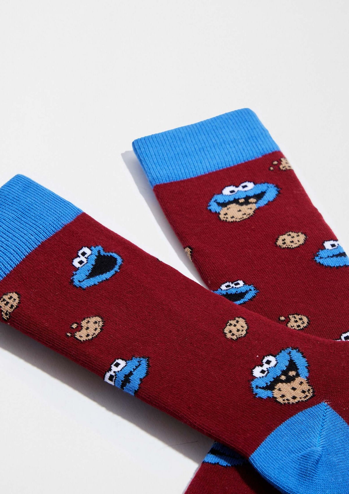 BeSesameStreet Cookie Monster Burgundy