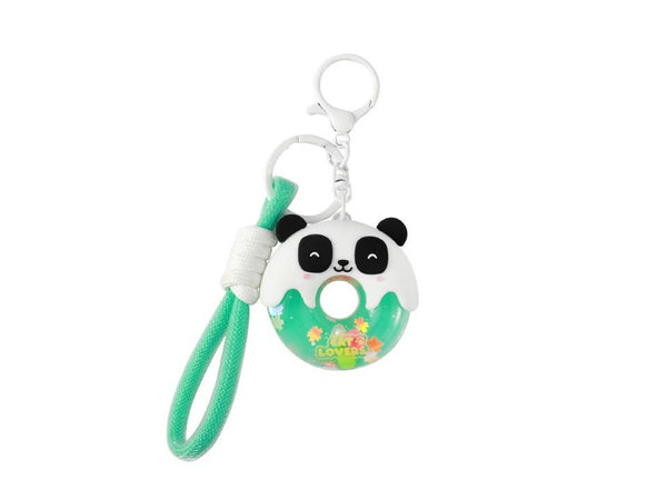 "Pandastic" Donut Panda Keychain