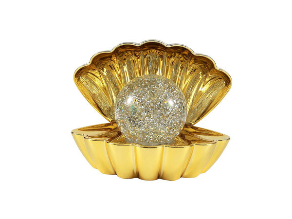 Gilded Seashell Lamp