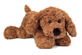 Brauner Hund aus Plüsch – 28 cm