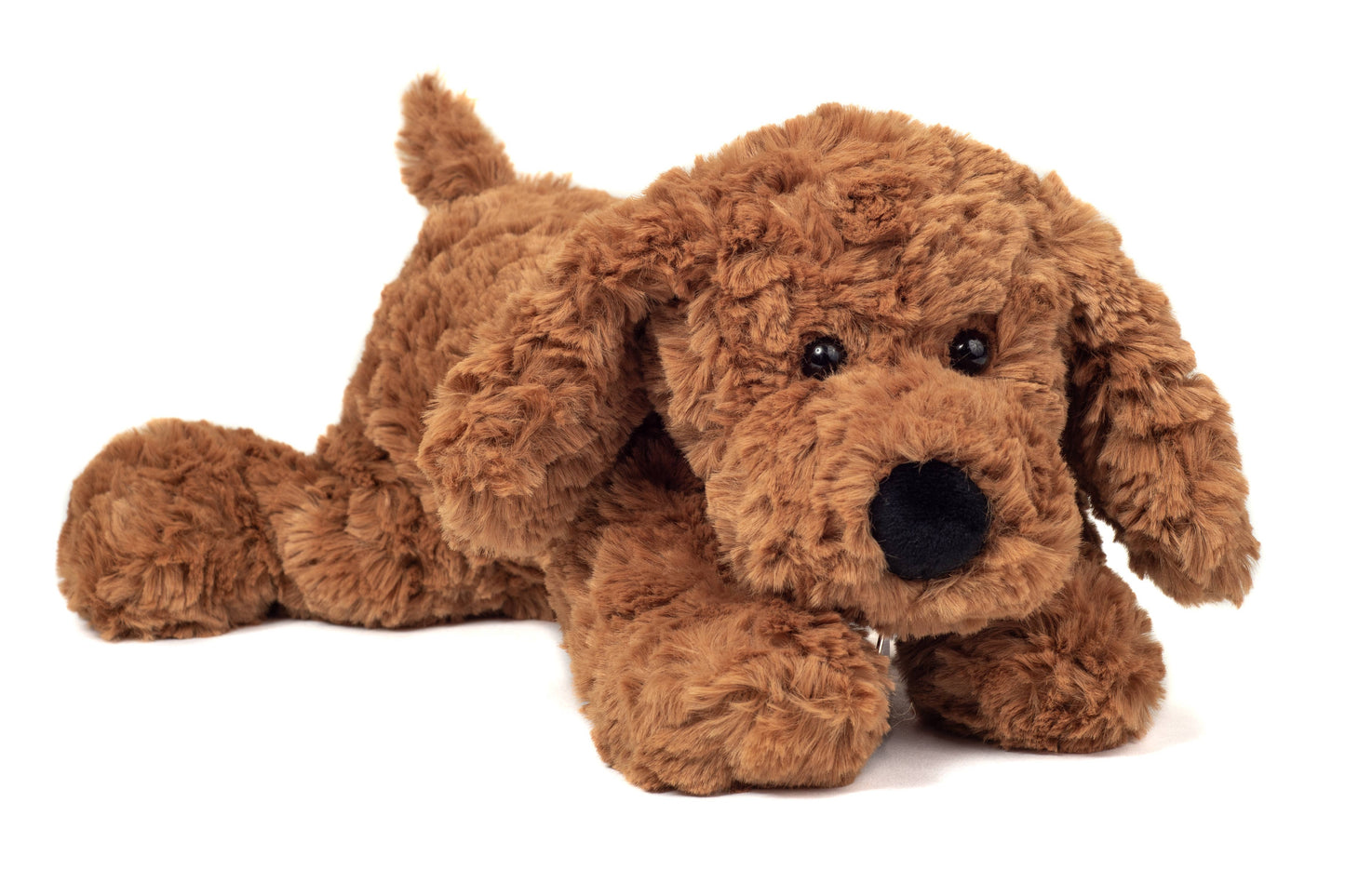 Brown plush dog