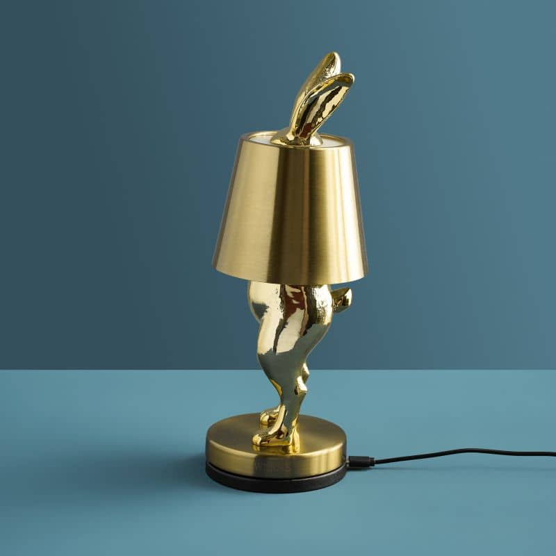 Lampe de table LED Hiding Rabbit, or