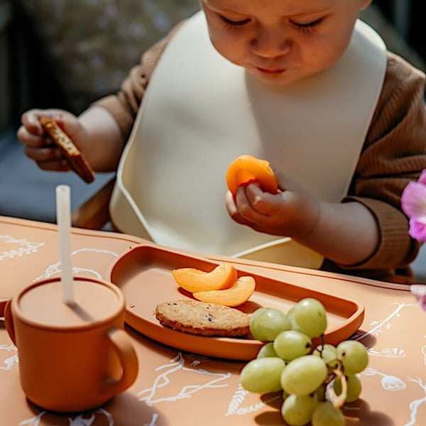 Colorful bib set