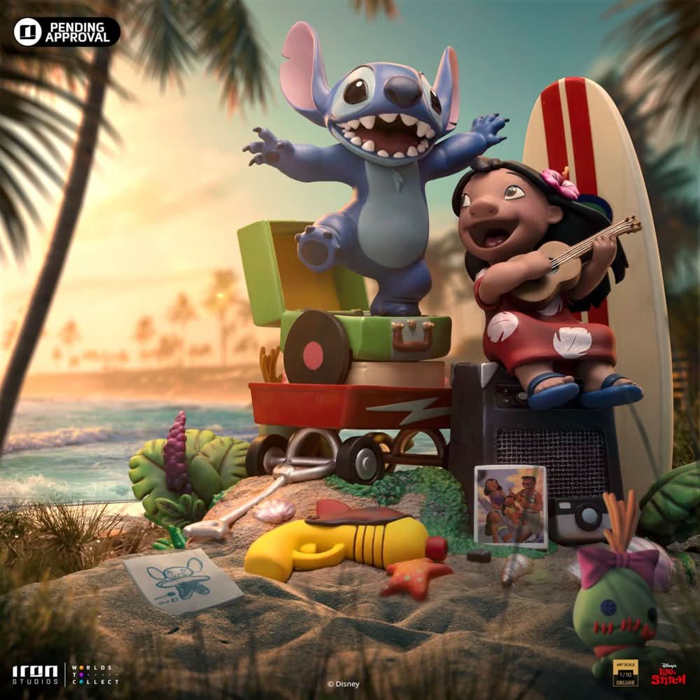 Lilo and Stitch Deluxe Statue - Disney Classics - Art Scale 1/10