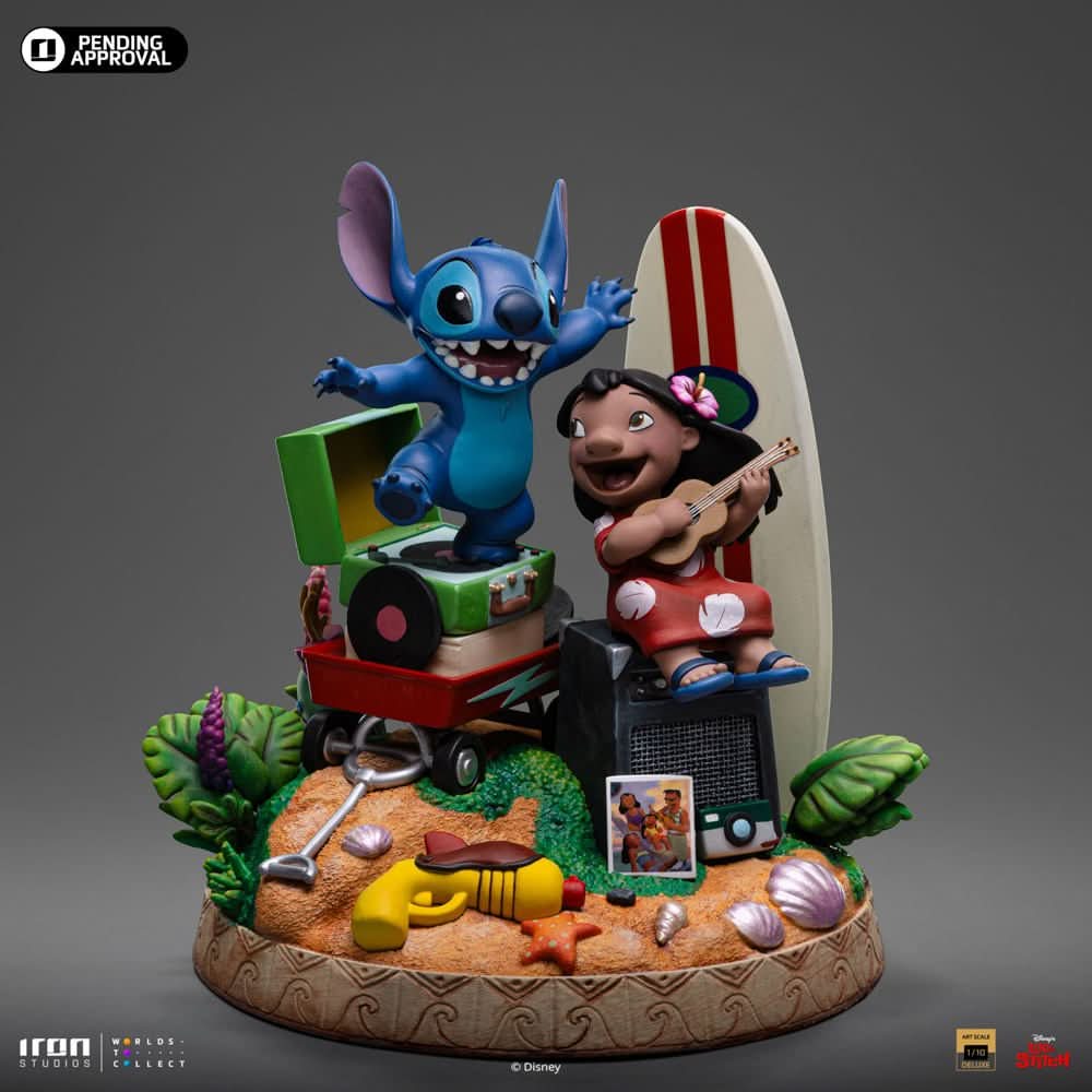 Lilo and Stitch Deluxe Statue - Disney Classics - Art Scale 1/10 - Iron Studios