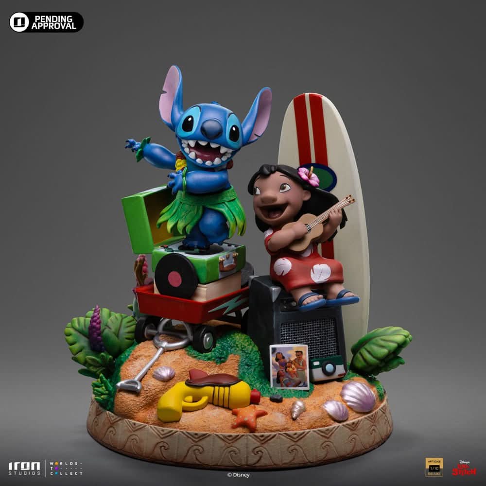 Lilo and Stitch Deluxe Statue - Disney Classics - Art Scale 1/10 - Iron Studios