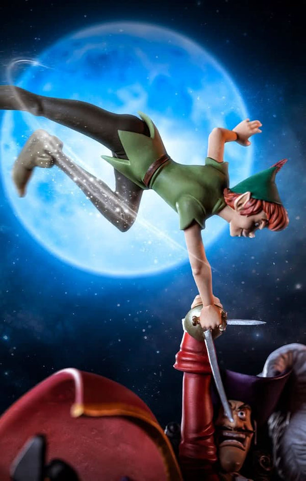 Peter Pan vs Hook Statue - Disney 100th - Peter Pan - Art Scale 1/10 - Disney Classics