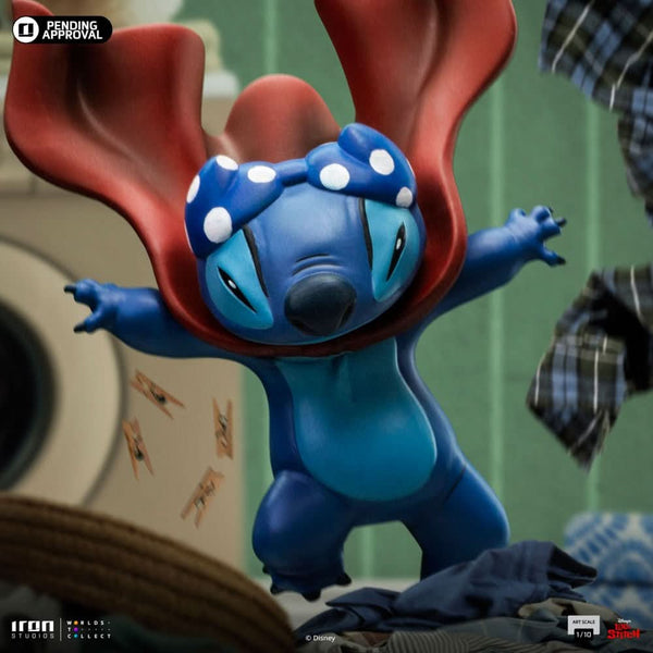 Stitch Laundry Statue - Disney Classics - Art Scale 1/10 - Iron Studios