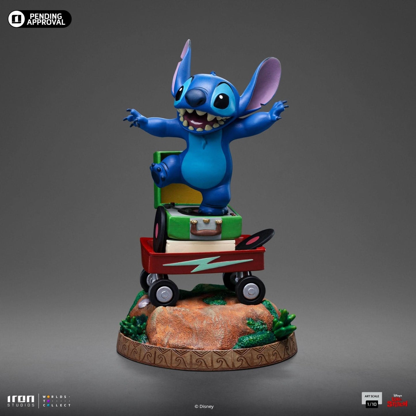 Stitch Statue - Disney Classics - Art Scale 1/10 - Iron Studios