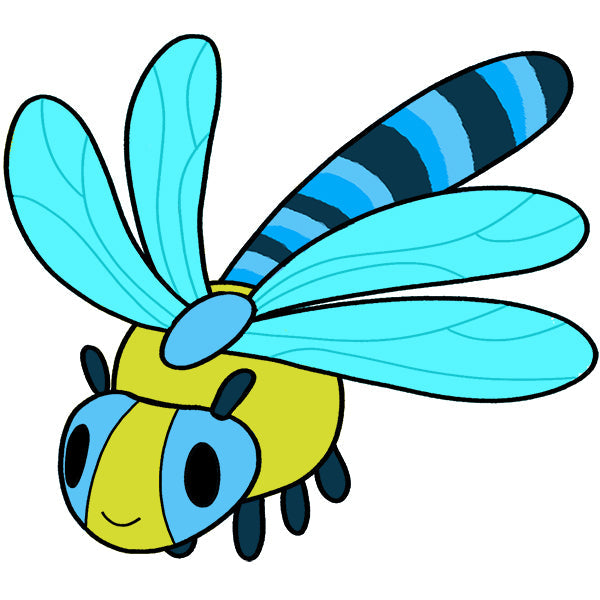 Peluche Squishable – Libellule