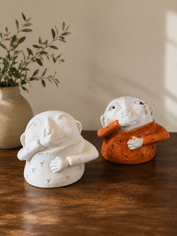 Vase sculptural Dreamer en céramique – Oito.Atelier – vue 2