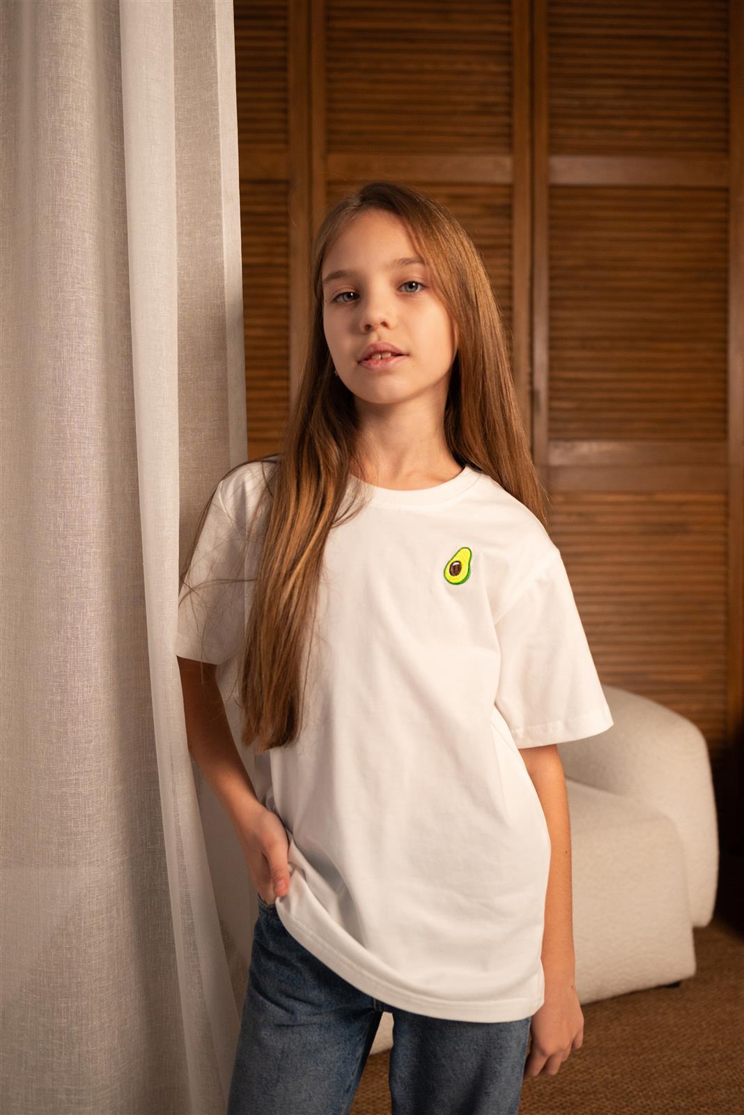 T-shirt oversize Avocat – vue produit 7