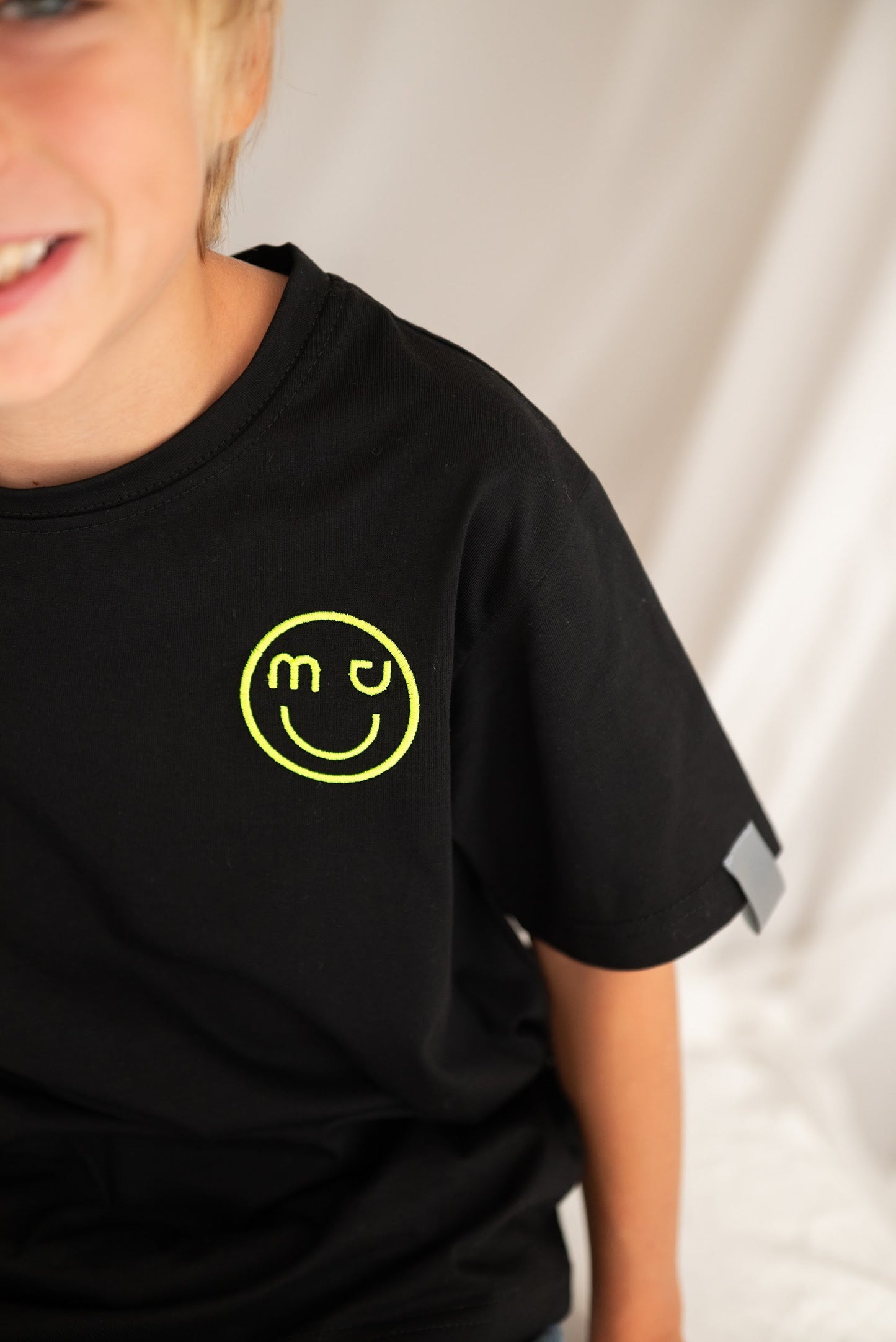 Smiley Black T-shirt