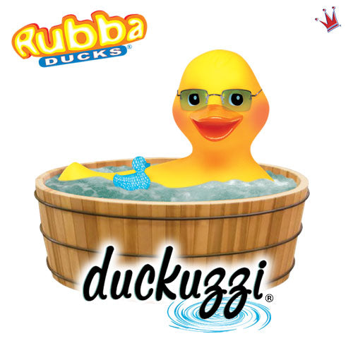 Paperella di gomma idromassaggio «Duckuzzi»
