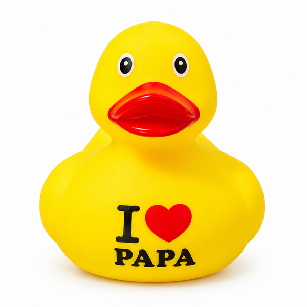 Canard "I ❤️ Papa"