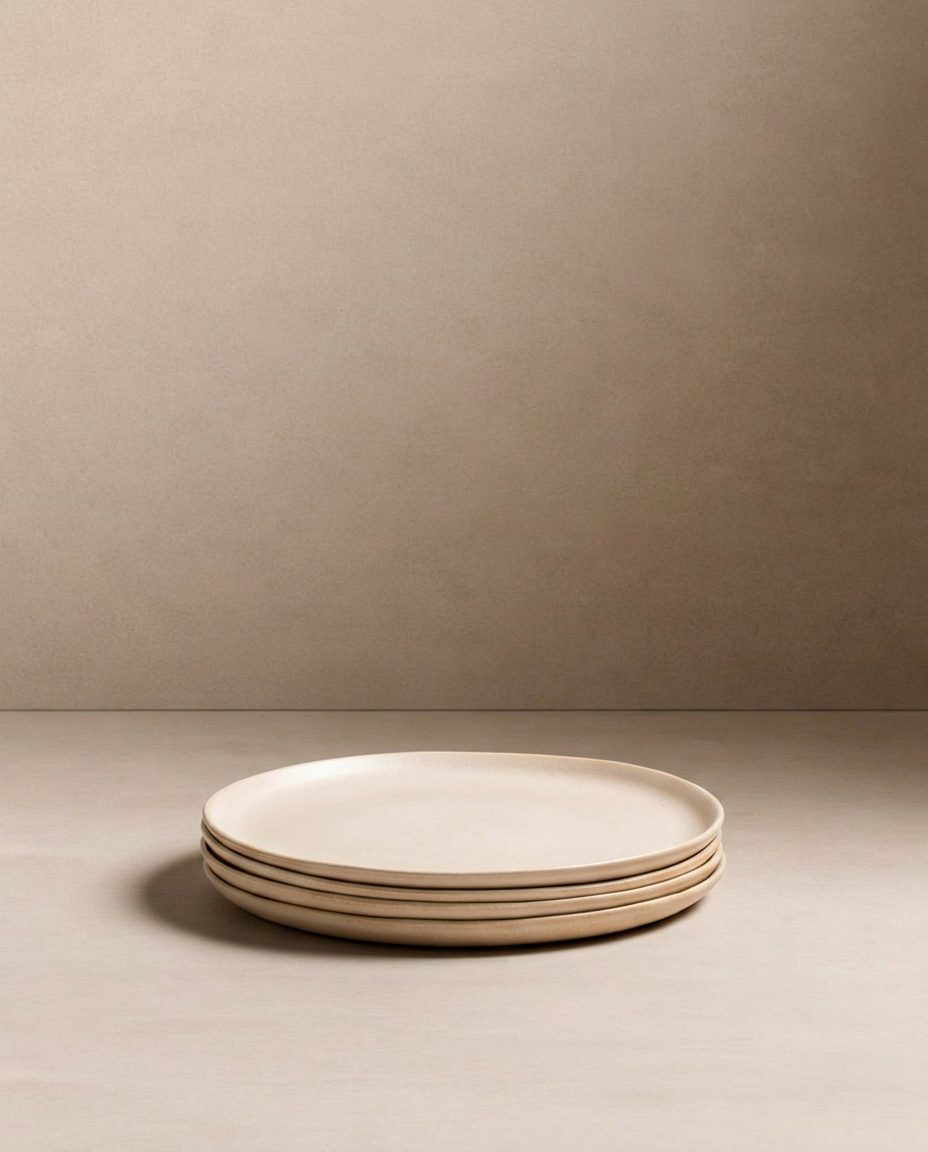 Assiette à salade en grès Dune 22cm