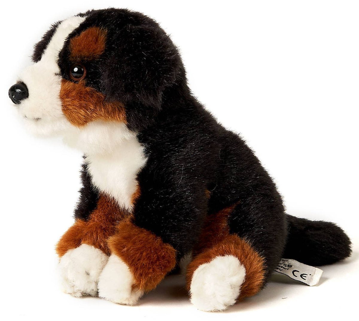 Bernese Mountain Dog puppy plush sitting