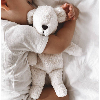 Petit ours polaire en peluche