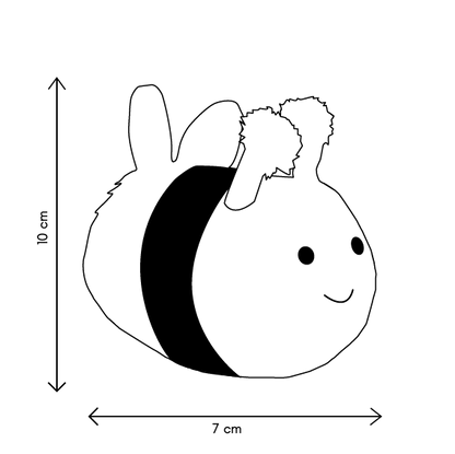 Plush toy: Friends of the Bumblebee Garden