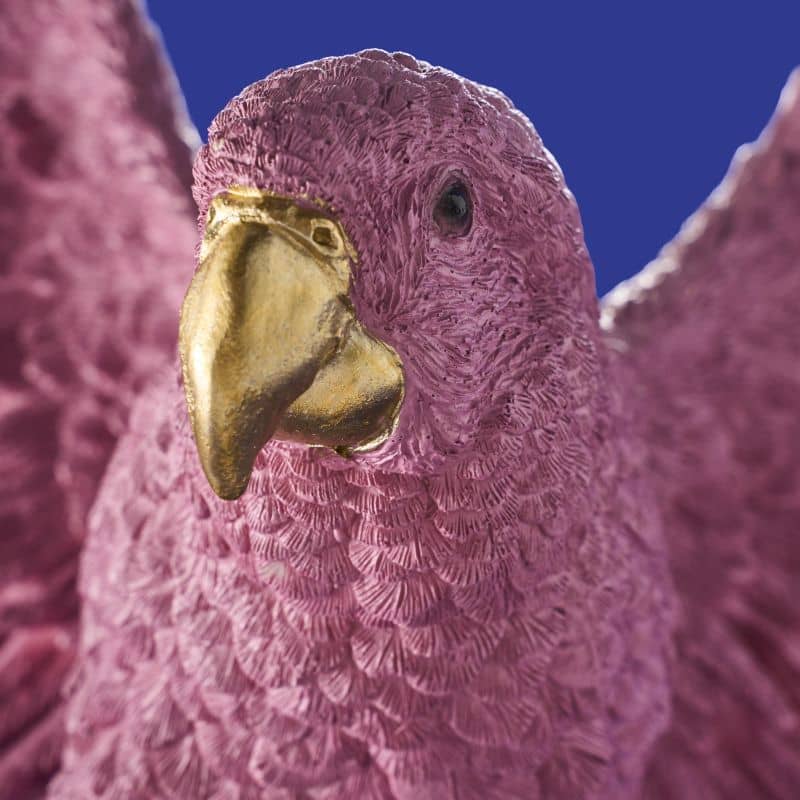 Pink Parrot Ceiling Light
