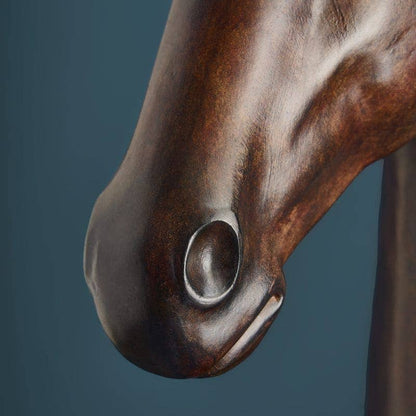 Amadeus floor lamp, brown, 47 x 40 x 153 cm