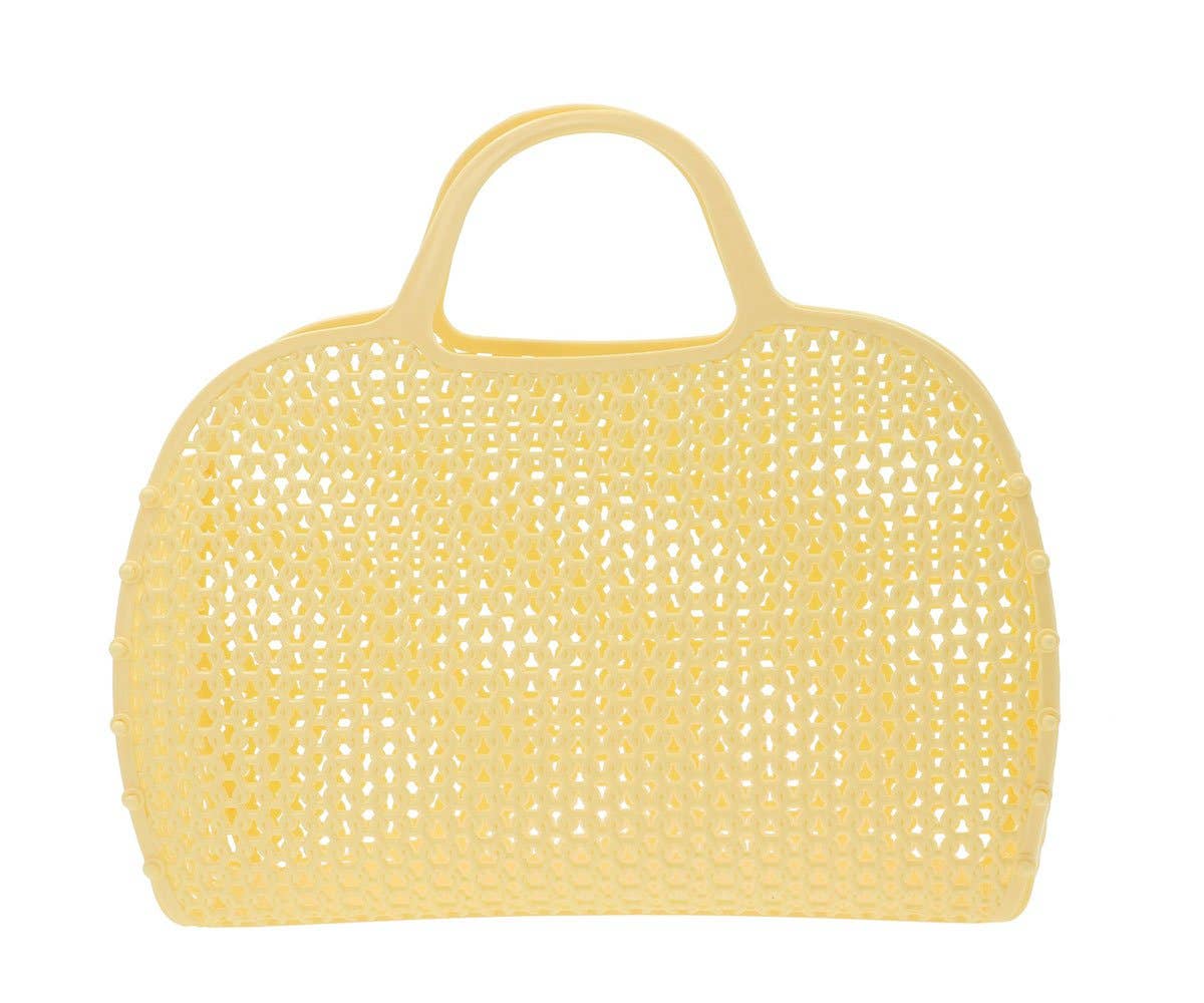 Lemon Yellow Vintage Retro Bag