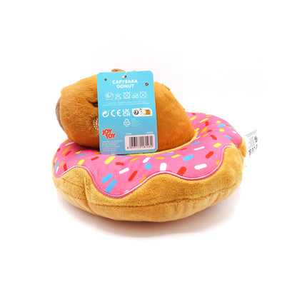 Capybara Donut Plush Toy