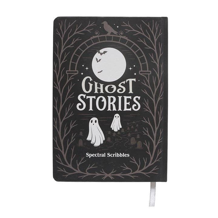 Carnet A5 gothique d'Halloween — Histoires de fantômes