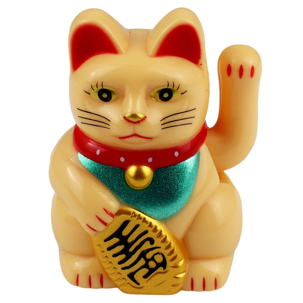 Lucky solar beige mini cat 5cm