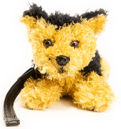 Yorkshire Terrier plush toy (with leash)