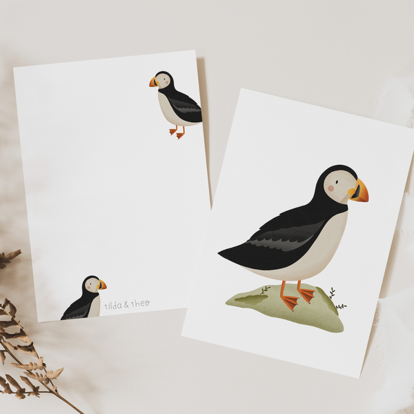 Puffin Greeting Card